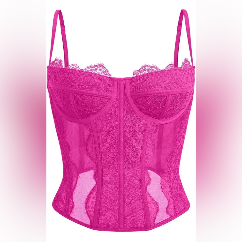 Amazon Dealmore corset hot pink